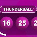 lottery results tonight thunderball